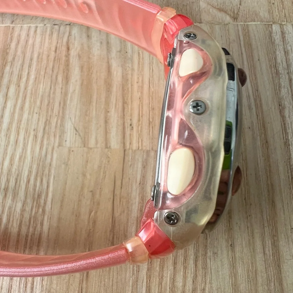 RARE CASIO BABY-G dolphin & whale eco-research pink Digital watch NEW BATTERY